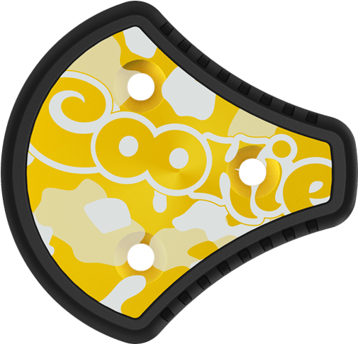 Side Plates For Cookie G3 Helmet Camo Logo - Aluminum Side Plate Clipart (674x502), Png Download