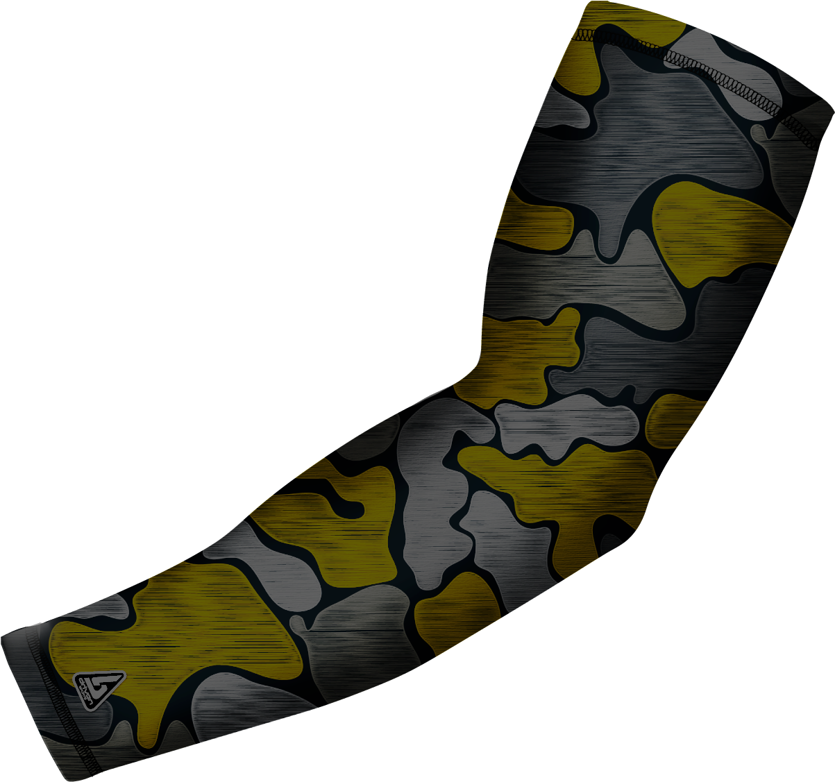Download Yellow Brushed Camo Arm Sleeve By Bdriven Sports Pink