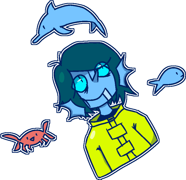 Like It Has Hint Of Being From The Same Art Style But - Cartoon Clipart (1000x1000), Png Download