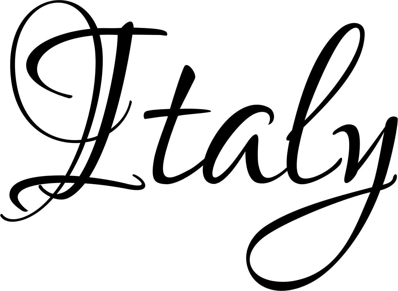 Vegas Clip Art Related Keywords Vegas Clip Art Long - Italy Word Art Png Transparent Png (1352x989), Png Download