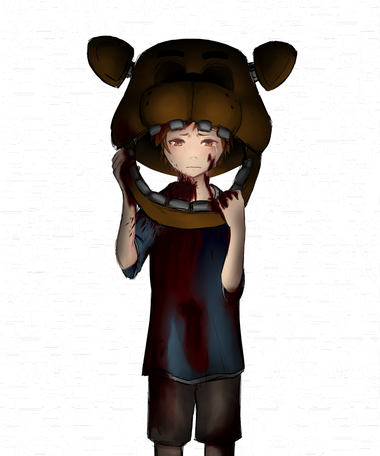 I Always Thought It Was Very Sad How The Murdered Childrens' - Cartoon Clipart (1280x1536), Png Download