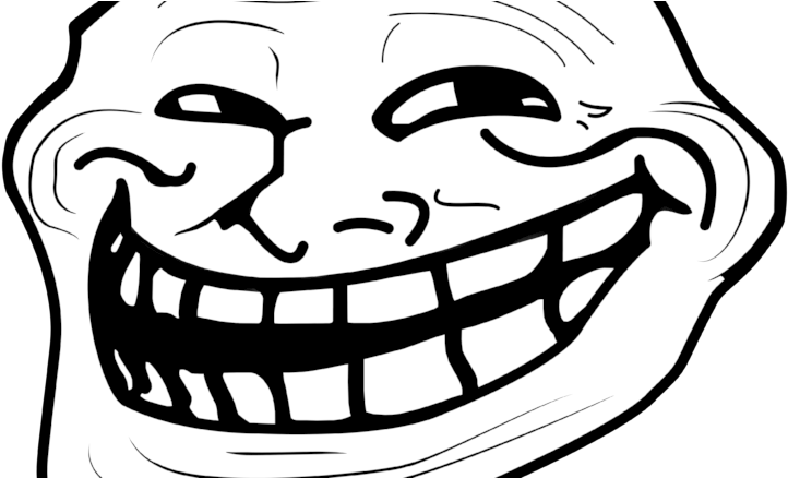 Trolling A New Term Of Engagement - Troll Face Clipart (777x437), Png Download