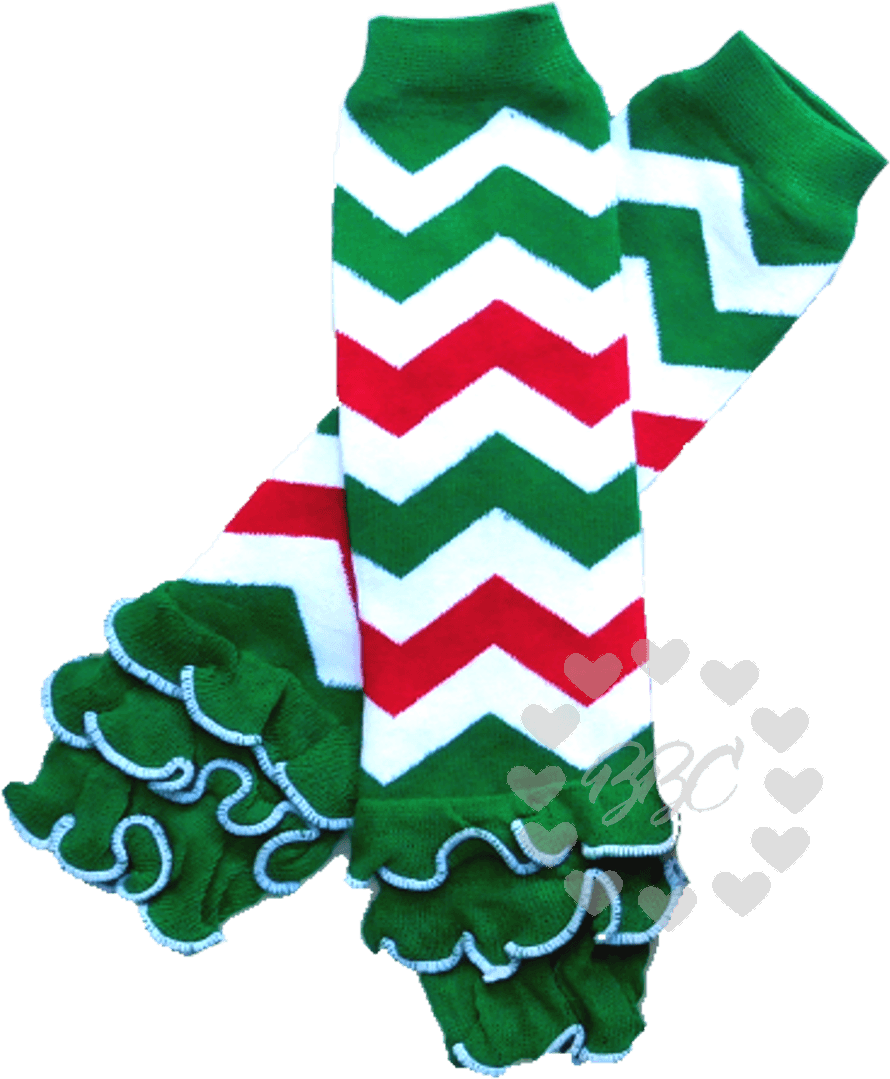 Christmas Chevron Legwarmers - Illustration Clipart (1024x1024), Png Download