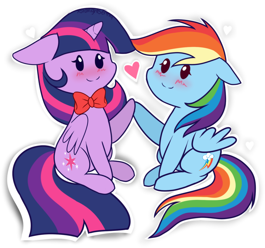 Alicorn Artist Sugguk Blushing Bowtie Cute - Twidash Png Clipart (1024x1024), Png Download