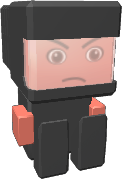 Flipping Ninja He Can Flip And Run Fast - Cartoon Clipart (768x768), Png Download