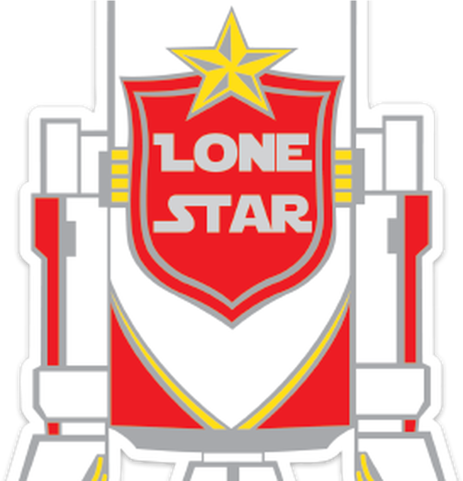 Lone Star2-d2 Sticker Out Of Stock It's Our Favorite Clipart (960x960), Png Download