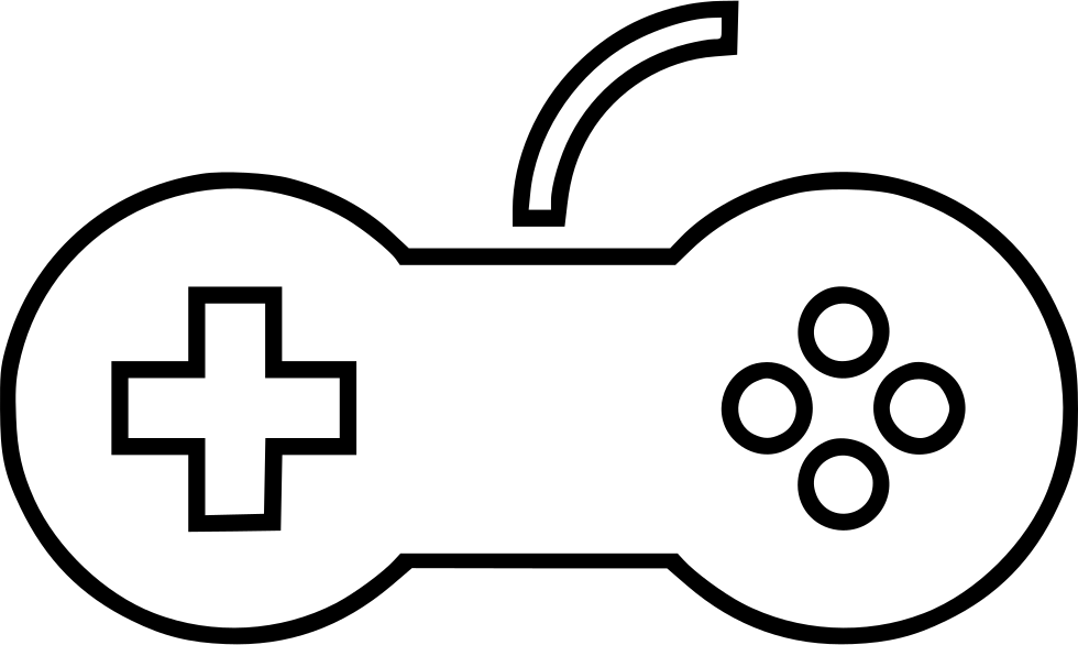 Gamepad Comments - Scalable Vector Graphics Clipart (980x586), Png Download