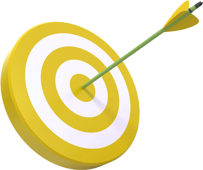 Image For Starting 2018-2019 On The Right Foot - Yellow Target Clip Art - Png Download (900x675), Png Download