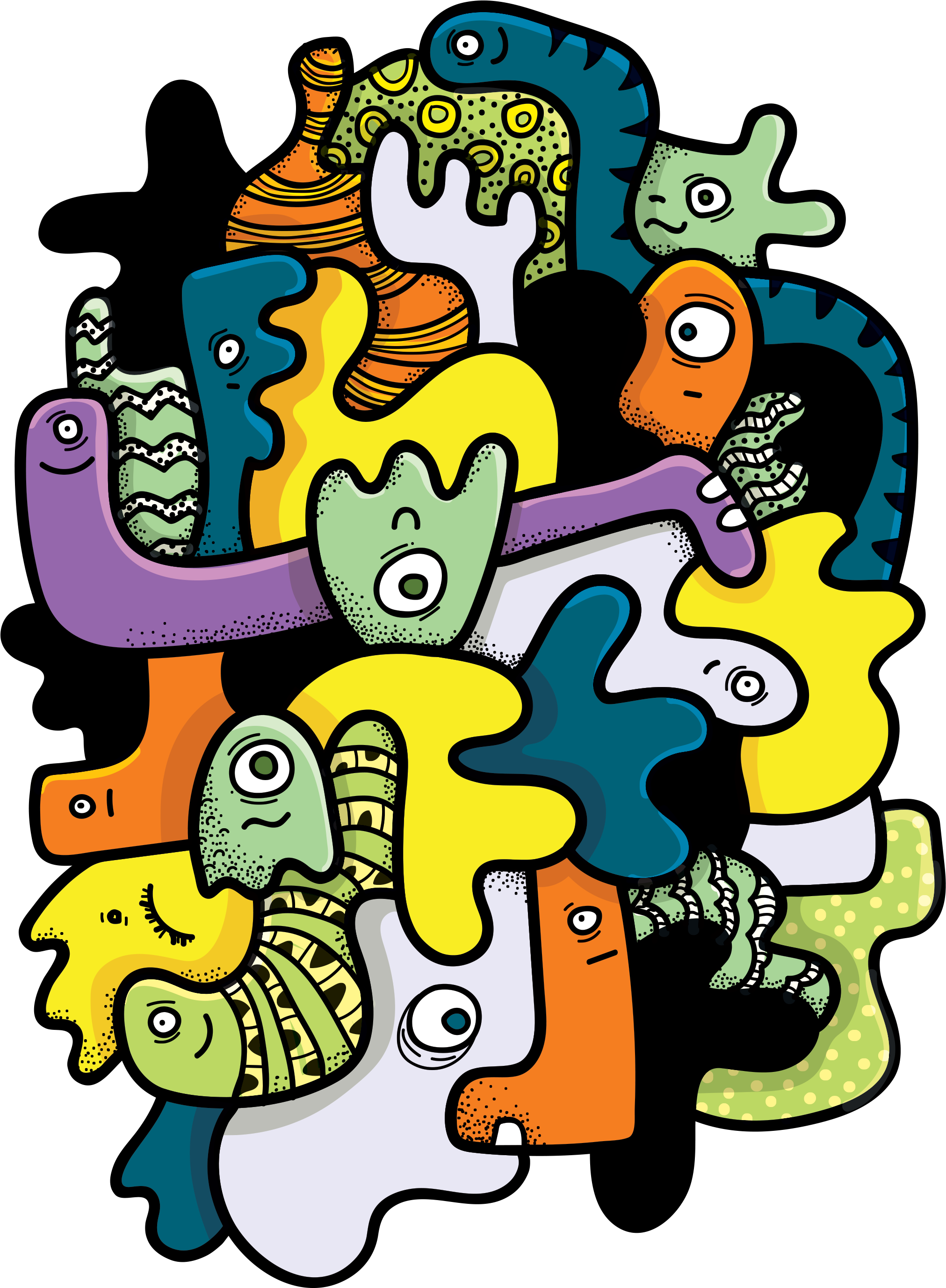 Vote Drawing Pop Art - Mug Clipart (2404x3000), Png Download