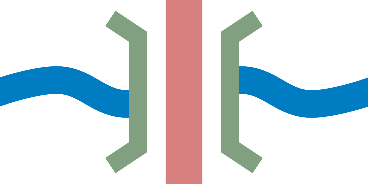 File - Bsicon Exbwbrücke - Svg - Graphic Design Clipart (1280x640), Png Download