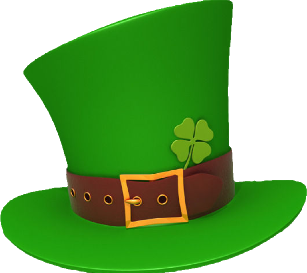 Freetoedit Stpatricksday Lucky Money Rainbow - Chapeau Png Transparent Clipart (1076x956), Png Download