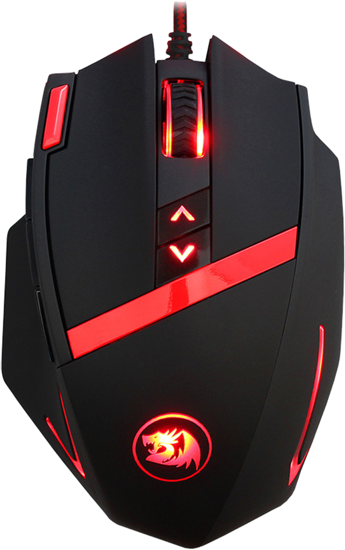 April 15, 1am - Red Redragon Mouse Clipart (1400x1400), Png Download