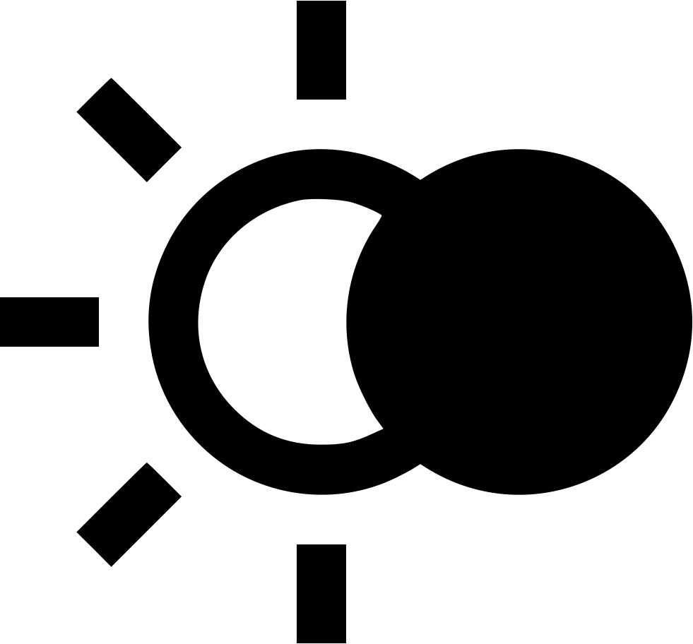 Solar Eclipse Comments - Icon - Png Download (981x912), Png Download