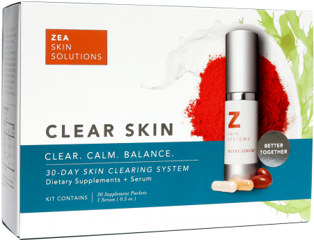Zss Skincare - Zss Clear Skin System - 45 Days Clipart (560x560), Png Download