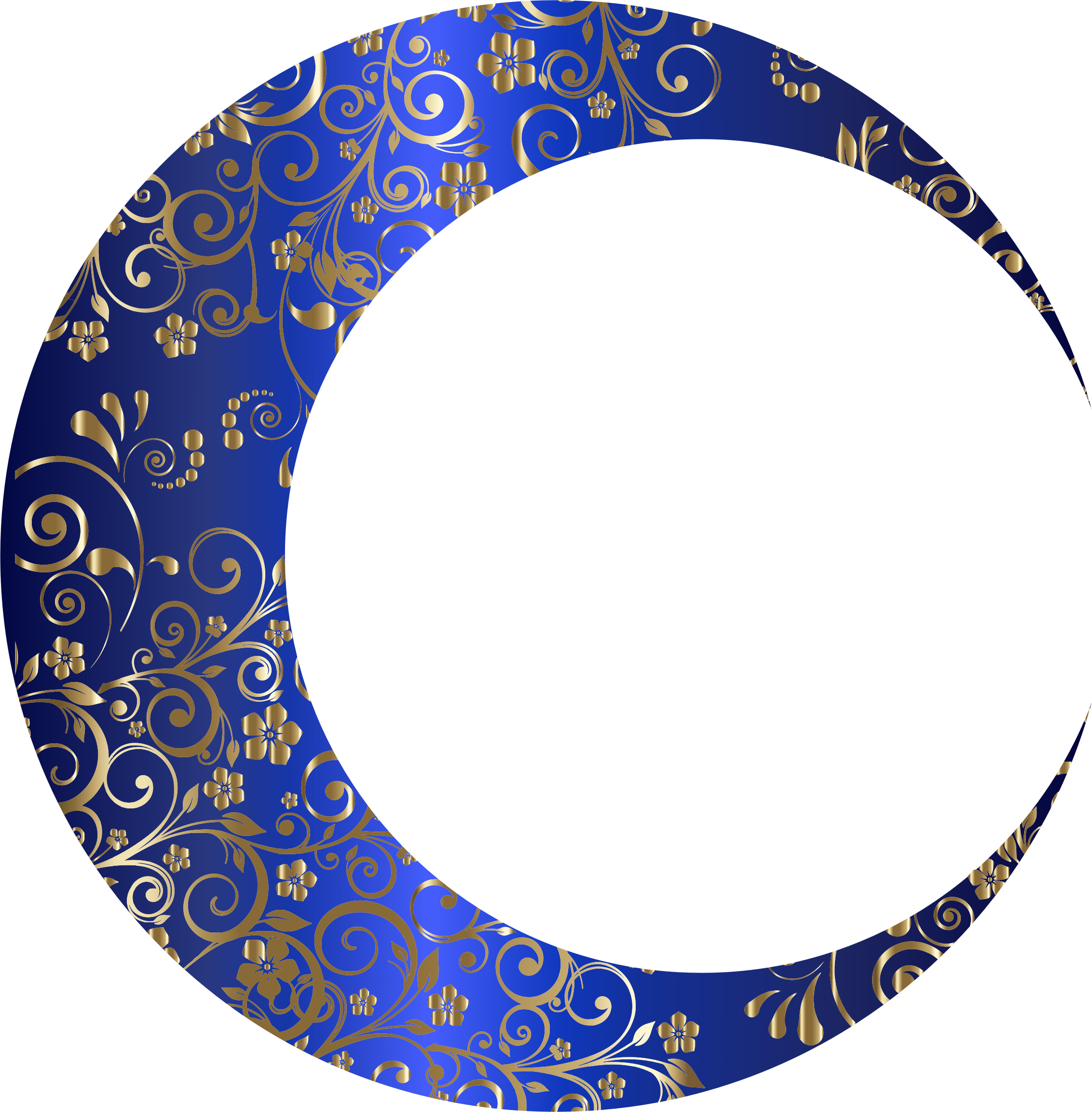 Jpg Download Crescent Moon Clipart - Dancing Ring Throw Blanket - Png Download (2264x2304), Png Download