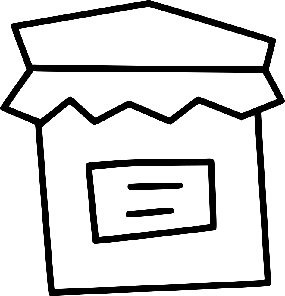 Jam Cranberry Sweet Sauce Bottle Comments - Jam Clipart (946x980), Png Download