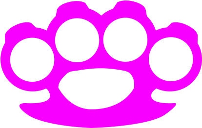 Knockout Results - Knuckle Tattoo Clipart (1000x500), Png Download