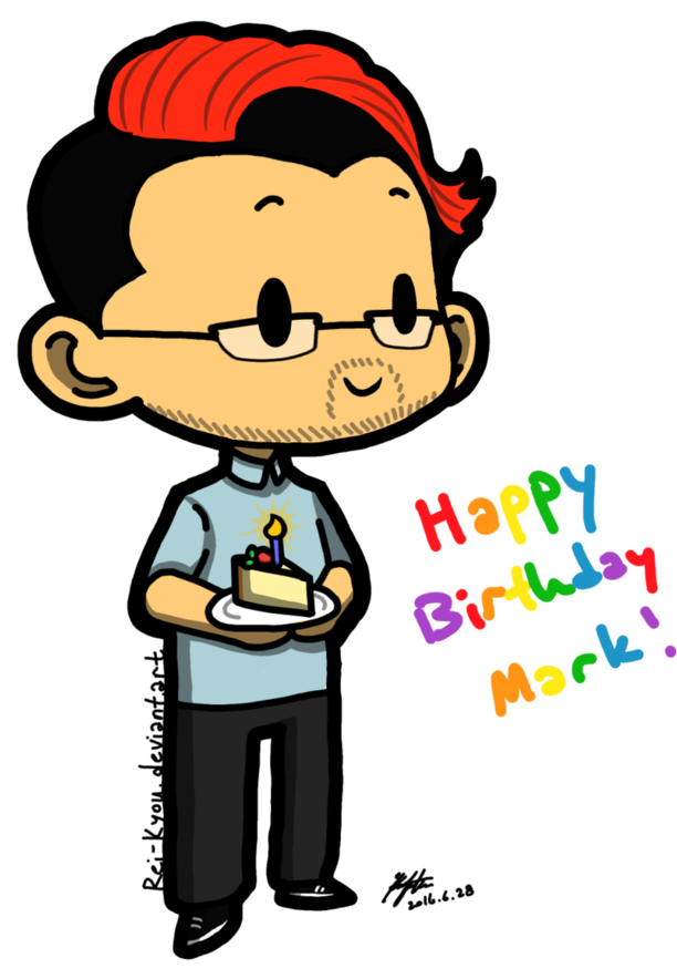 Markiplier Birthday - Illustration Clipart (780x1025), Png Download