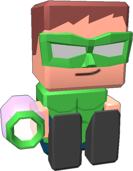He's Green Lantern - Illustration Clipart (768x768), Png Download