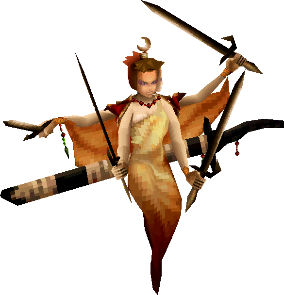 Asura Enemy Ffiv Ios Render - Final Fantasy Asura Clipart (585x608), Png Download