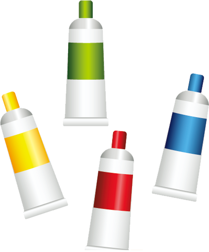 Additives - Pigment Clipart (665x802), Png Download