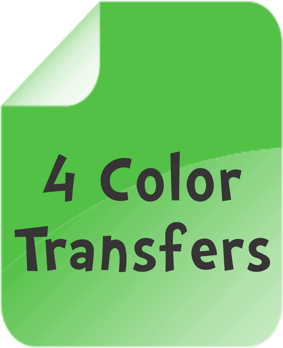 Custom Screen Print Transfers 4 Color - Teacher Clipart (975x1199), Png Download