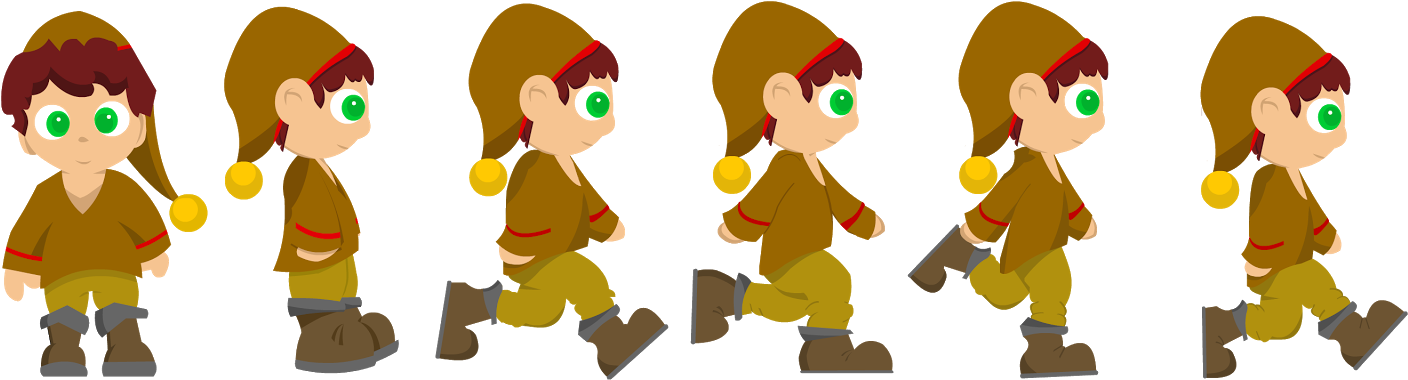 Movimentação Do Pequeno Polegar - Cartoon Clipart (1600x533), Png Download