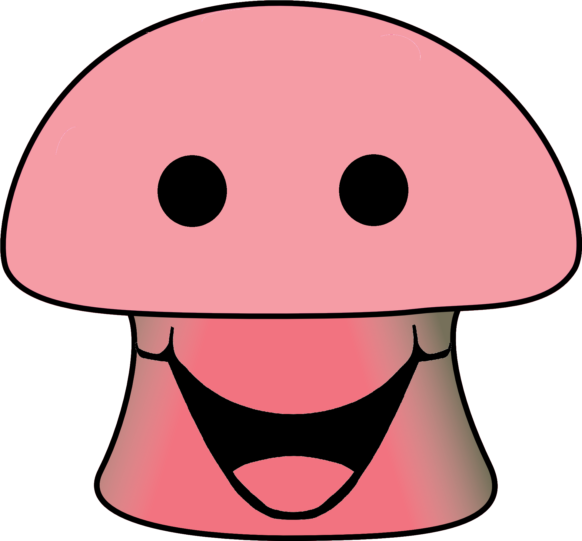 Oie-transparent2 - Eyes And Mouth Cartoon Clipart (2040x1968), Png Download