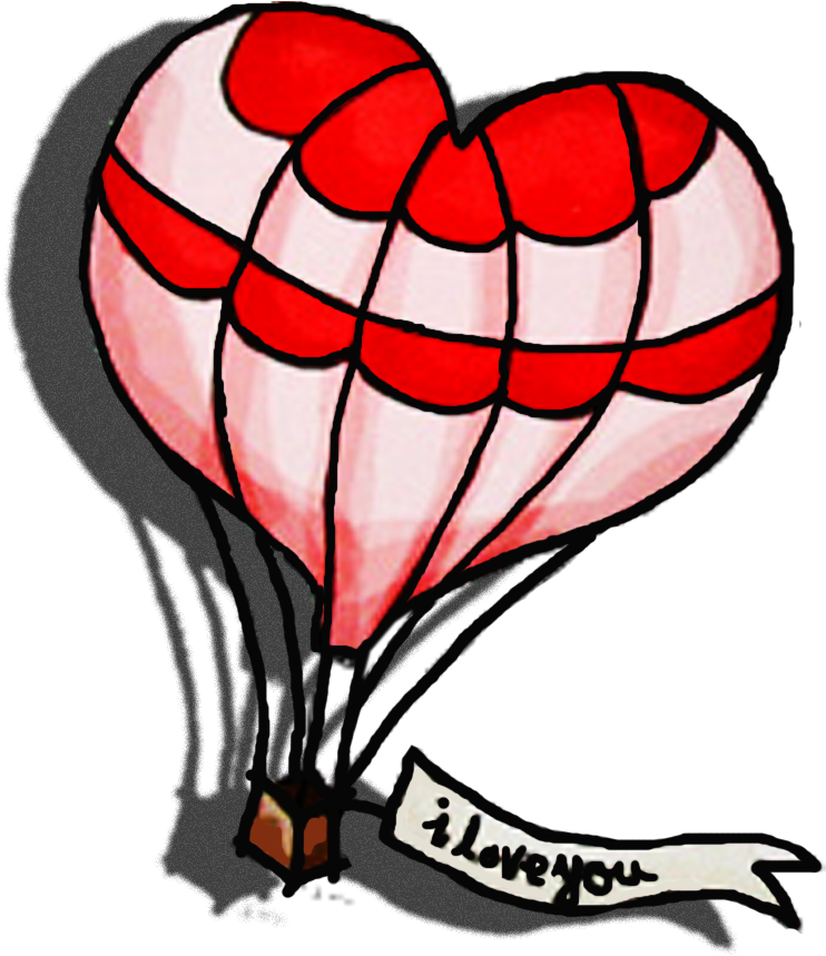 Aku Terbang - Love Letter Clipart (762x892), Png Download