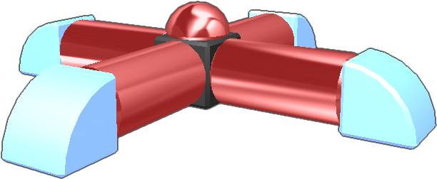 Glow Fidget Spinner Clipart (768x768), Png Download
