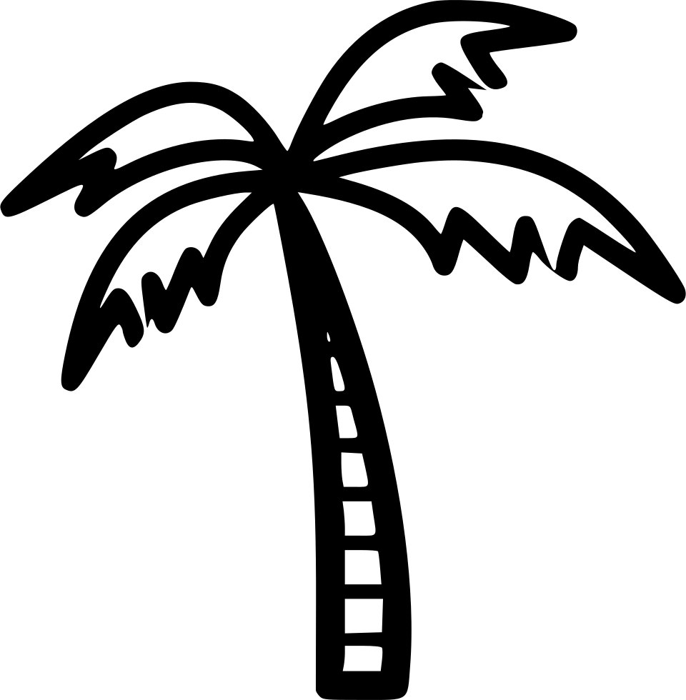 Coconut Tree Comments - Coconut Clipart (960x980), Png Download