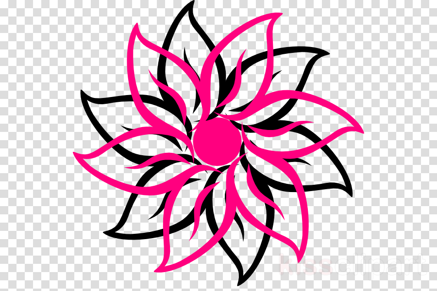 Download Flower Clip Art Free Small Clipart Floral - Clip Art - Png Download (900x600), Png Download