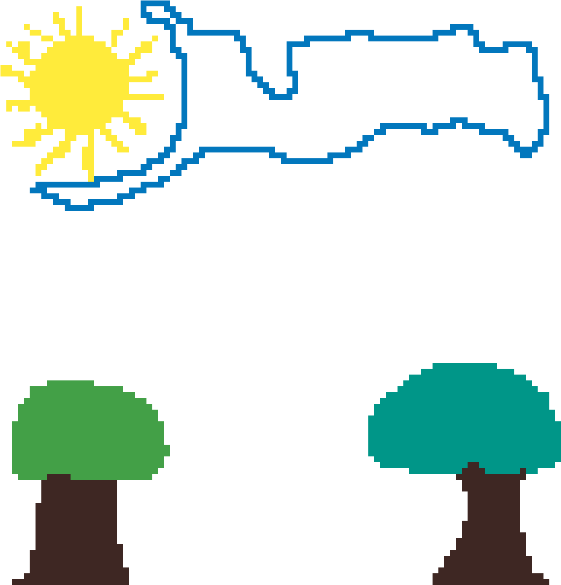 Apple Tress - Illustration Clipart (1200x1200), Png Download