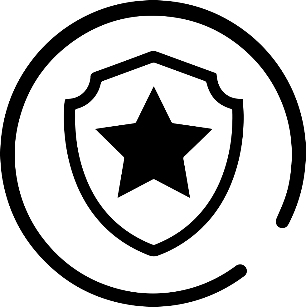 Law Product Advantage Comments - Public Security Icon Clipart (981x982), Png Download