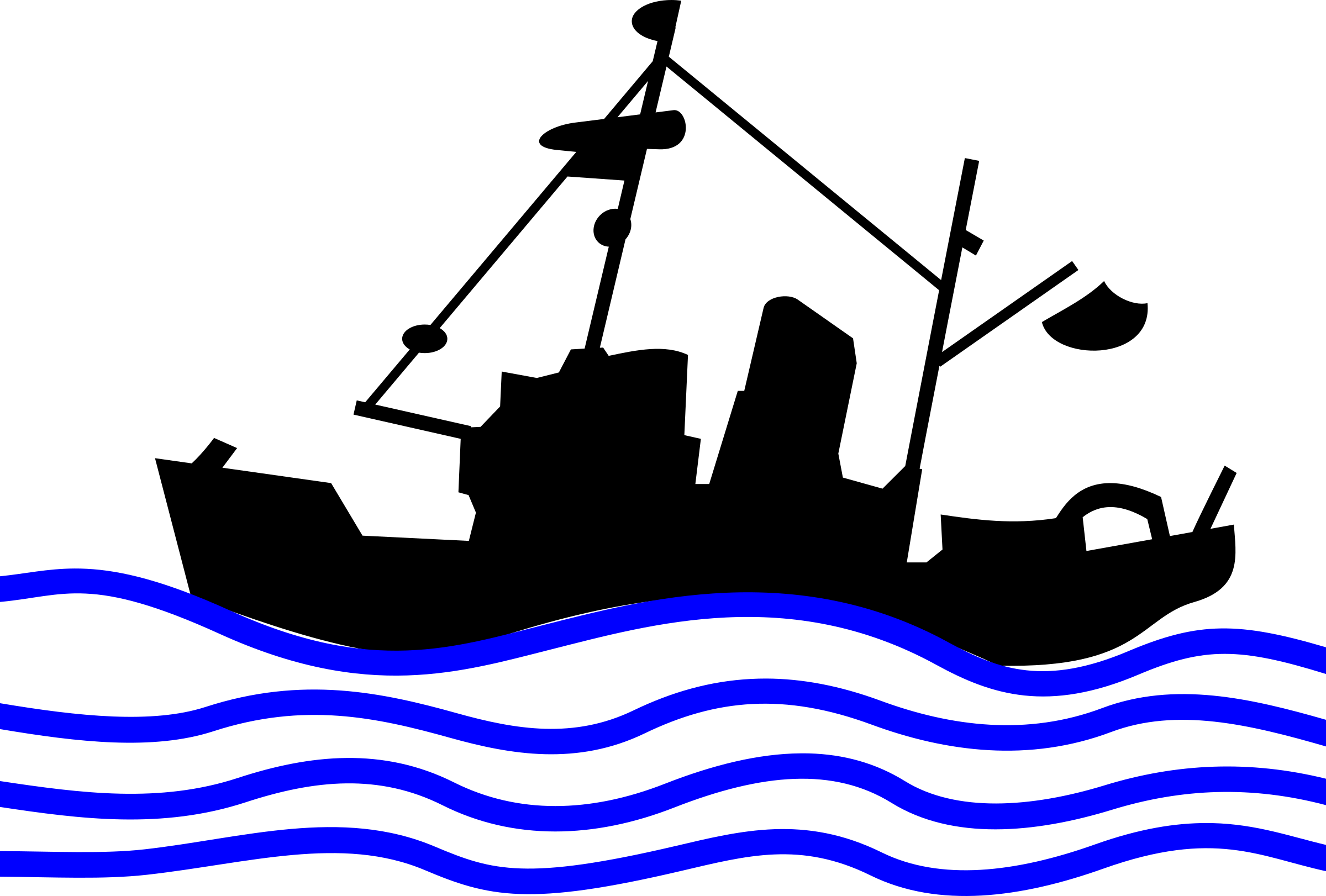 Big Image - Boat Clipart (2400x1622), Png Download