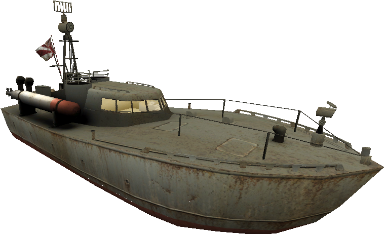 Com Impressive - Ww2 Boat Png Clipart (776x497), Png Download