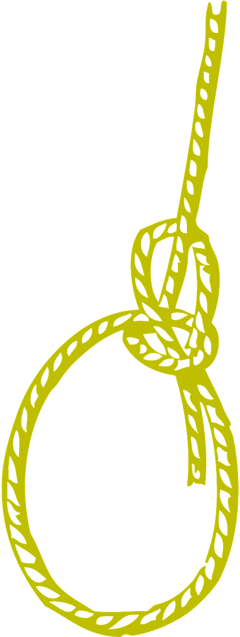 Boat, Knot, Yellow, Rope, Cleat Hitch, Marine - Cartoon Rope Knot Png Clipart (640x1280), Png Download