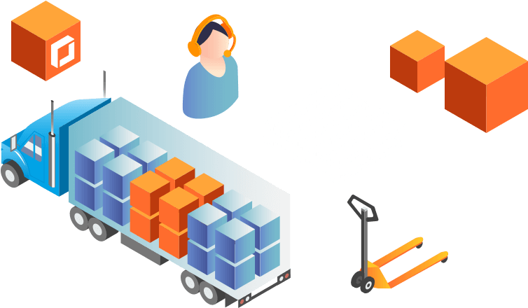 Freight Shipping Partial Truckload - Partial Shipment Clipart (800x459), Png Download