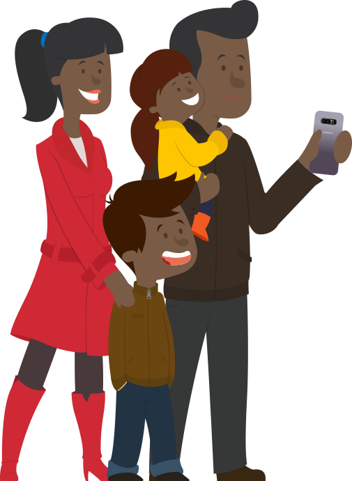 Select The Above To Explore - Cartoon Clipart (505x690), Png Download