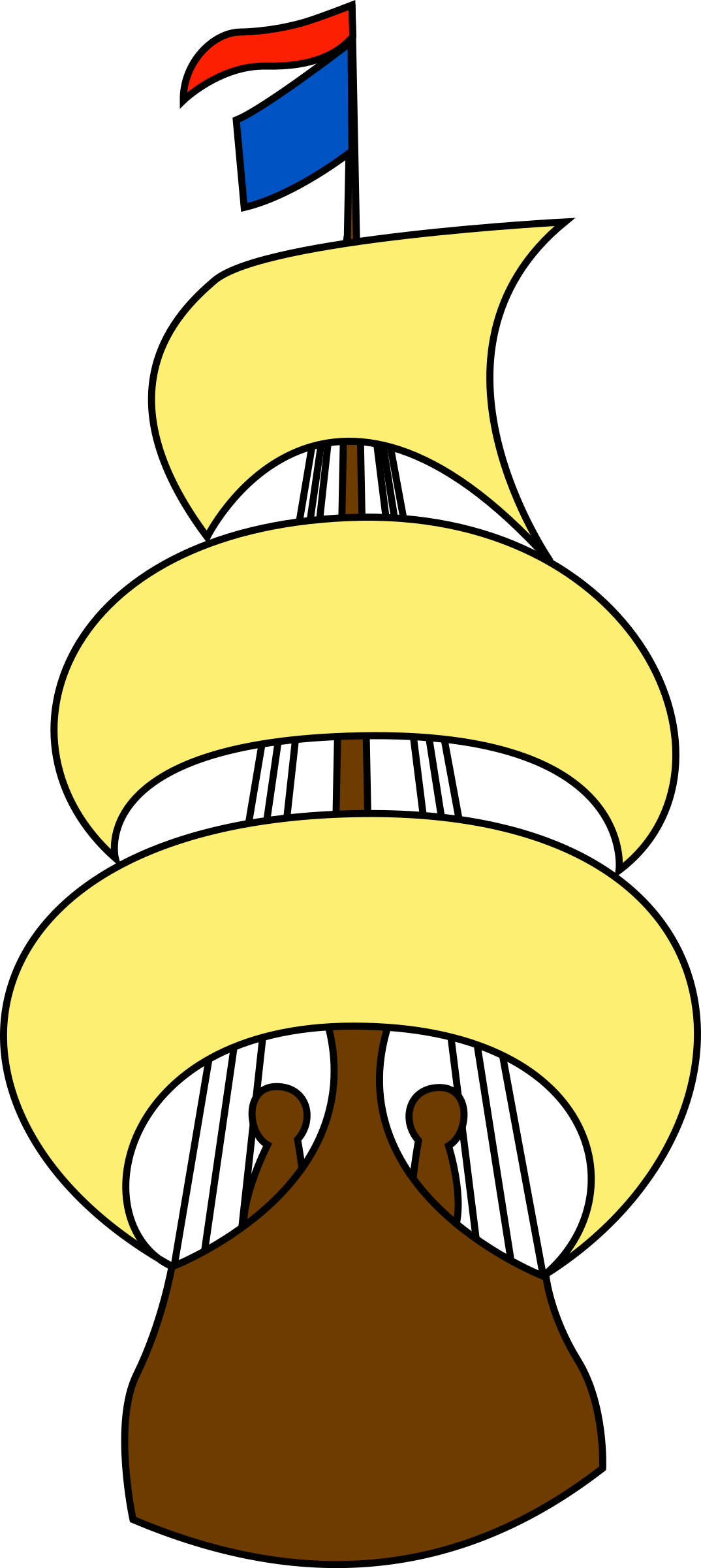 Big Image - Ship Clipart (1074x2400), Png Download