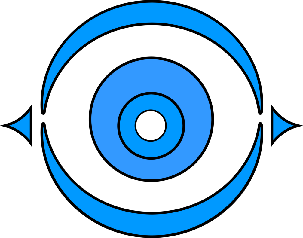 Vector Eyeball Minimalist - Elinchrom El26244 1 Polarizing Filter 21cm (black) Clipart (1008x792), Png Download