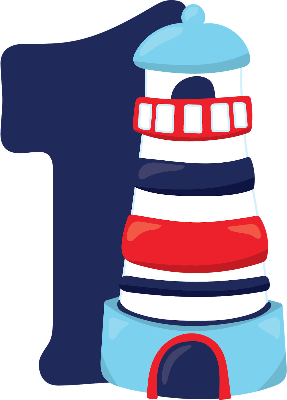 New York City - Png Nautical Lighthouse Clipart Transparent Png (1600x1600), Png Download