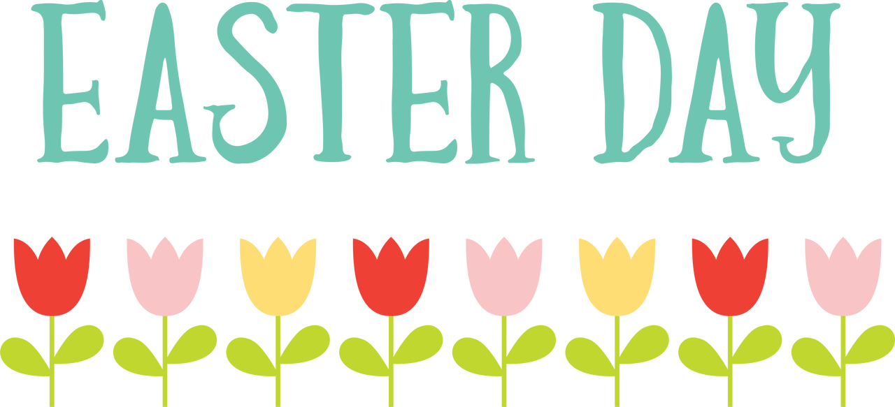 Image - Easter Clipart (1280x583), Png Download