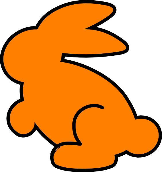 Bunny Clip Art At Clker Com Vector - Clip Art - Png Download (564x599), Png Download