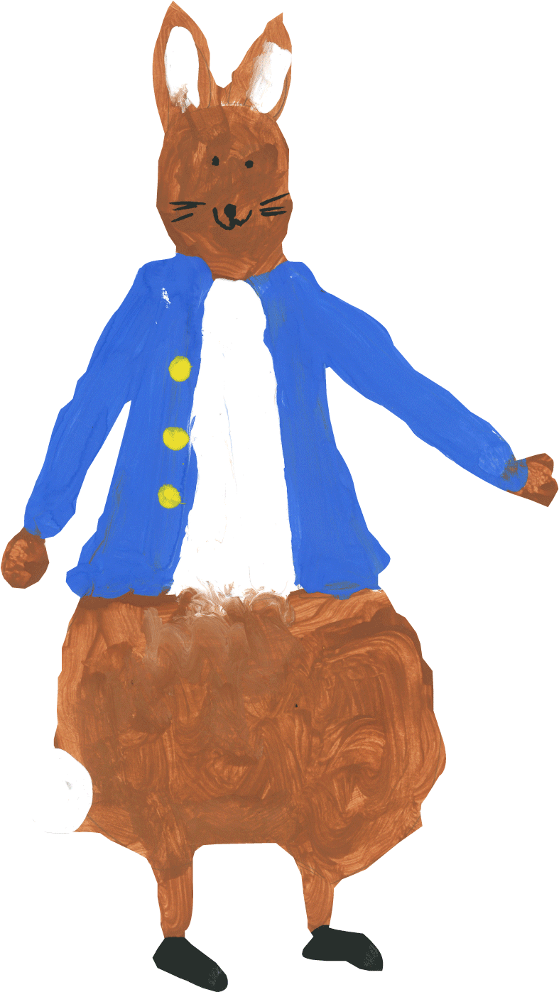 Peter Rabbit Free Fun Activity Afternoon For Under-5s - Cartoon Clipart (856x1448), Png Download