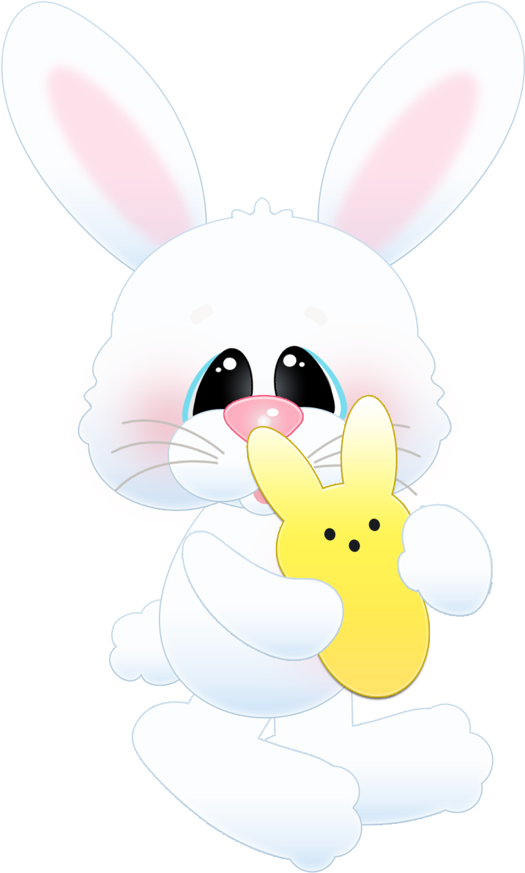 Easter Peeps - Domestic Rabbit Clipart (1000x1400), Png Download