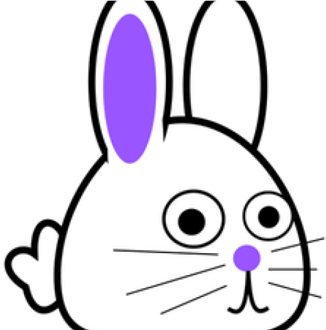 Ume Tree Clipart Bunny - Coloring Page Of Cute Bunny - Png Download (640x480), Png Download