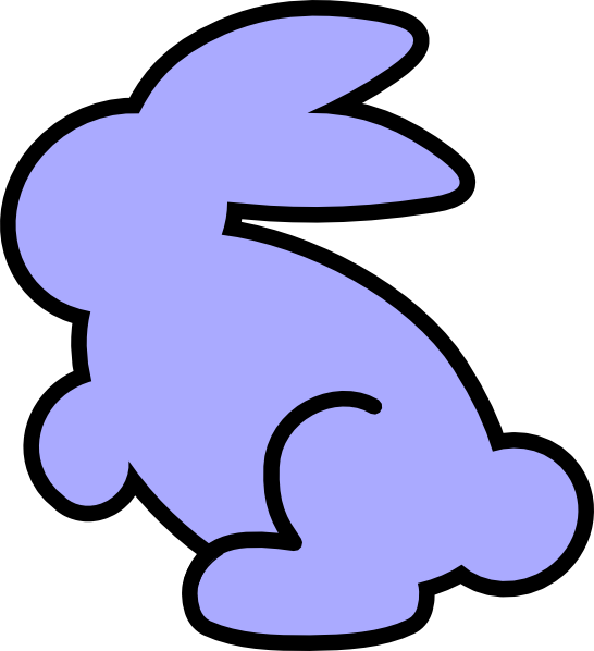 Bunny Rabbit Png Clipart Transparent Png (546x598), Png Download