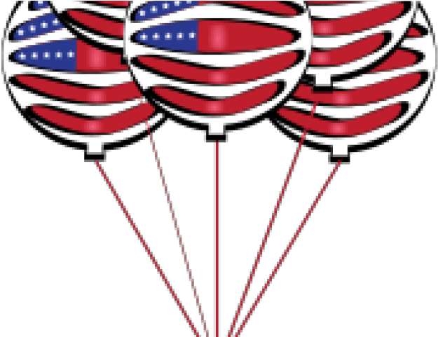 Balloons Clipart 4th July - Losange Géométrie - Png Download (640x480), Png Download