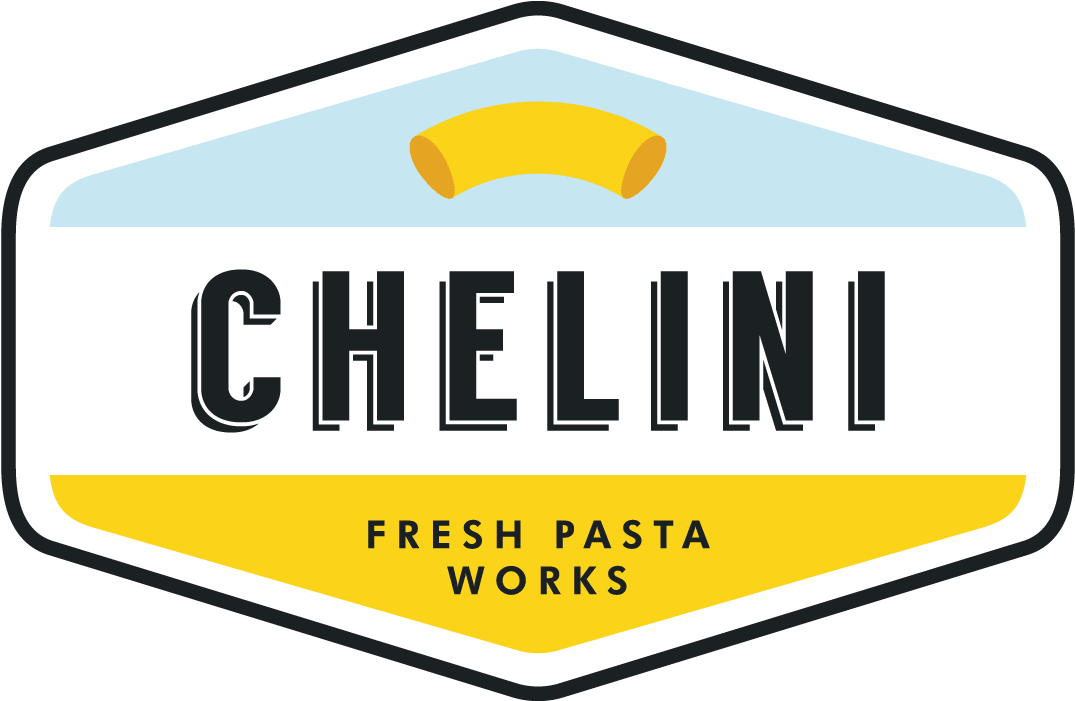 Chelini Pasta Logo - Pasta Logo Clipart (2500x916), Png Download